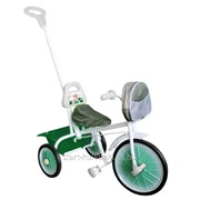 Детский Велосипед Малыш 09/2C зеленый с сумкой фотография