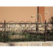 Кованый забор ажурный фото