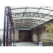 Навесы кованые фото