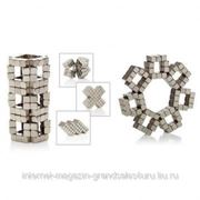 Магнитный НеоКуб (кубик 4мм) серебро фото
