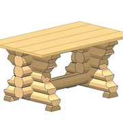 Мебель деревянная садовая фото