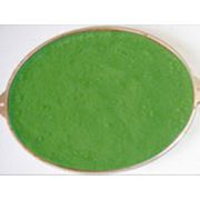 Зеленый железооксидный пигмент фотография