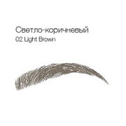 Лайнер для бровей Realbrow, 4 линии (02 Светло-коричневый) EVABOND фото