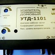 Усилитель (28дБ, 117 дБмкв): Дельта УТД-1101, телевизионный, домовой, 70 абонентов фото