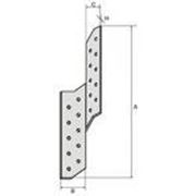 Держатель балки левый оцинкованный