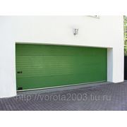 Ворота секционные гаражные DOORHAN 2500х2125 мм, цвет белый (коричневый)