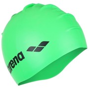 Шапочка для плавания ARENA Classic Silicone, 9166265, цвет зелёный, силикон
