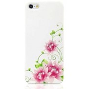 Star5 Luxury Pink Flowers Diamond Case для iPhone 5/5s фото