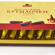 Коробки конфет Шоколадные бутылочки с ликёром
