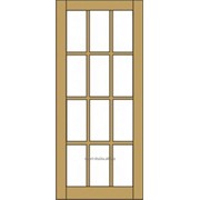 Двери межкомнатные для перегородки ясень (№27)