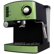 Кофеварка компрессионная Adler AD 4404 green 15 Bar фотография
