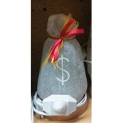 Соляной светильник “Мешок денег“ фото