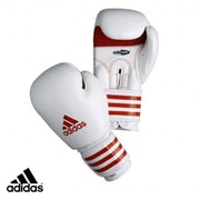 Adidas Боксерские Перчатки Box-Fit adiBL04 WH/RD фотография