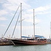 Аренда и прокат яхт в Одессе Турецкий гюлет до 25 человек на борту Яхта для корпоратива большая яхта фото