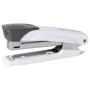 Степлер №10 металлический BRAUBERG “Universal+“, до 12 листов, с антистеплером, белый, 227778 фото