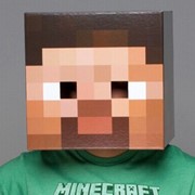 Minecraft head - Steve фото