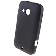 Чехол силиконовый для HTC Desire 200 черный фото