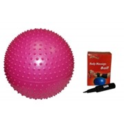 Мяч массажный для Йоги 55 см (с насосом) фото