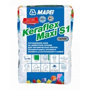 Улучшенный эластичный клей на цементной основе Mapei Keraflex Maxi S1 (Мапеи Керафлекс Макси С1), серый, 25 кг фото