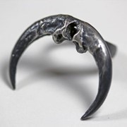 Серебряное кольцо “Коготь совы“ от WickerRing фото