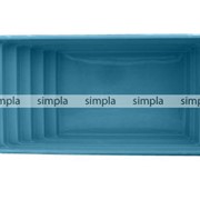 Композитная чаша “Люкс - 2“ Размер: 5,50 х 3,25 х 1,50 м. фото