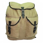 Рюкзак брезентовый, 70 л., кож. дно (МВЕ) фото