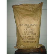 Пигмент железоокисный оранжевый R960 фото