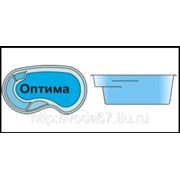 Бассейн композитный "Оптима" 4х2,35х1,5 12 м3 в Смоленске