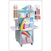 Оборудование для мягкого мороженого с окантовкой сиропом RAINBOW фото