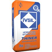 Легкая цементно-известковая штукатурка IVSIL THINER / ИВСИЛ ФИНЕР