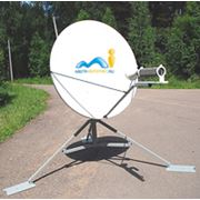 Офсетная приемо-передающая антенна Ku-диапазона диаметром 1.2 м фотография