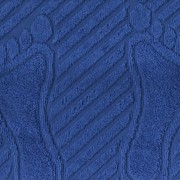 Махровый коврик полотенце для ног 50х70 Синего Palace blueцвета 700 гр/м2 хлопок 100% для отелей Туркменистан “Ашхабат“ фото