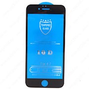 Защитное стекло Glass 10D для iPhone X (черный)