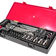 Набор JTC инструментов TORX,HEX (ключи,головки с насадками) 40 предметов в кейсе JTC фото
