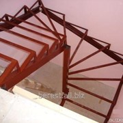 Металлокаркас для лестницы фото