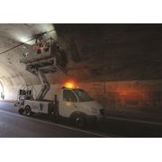 Автогидроподъемник для обслуживания тоннелей фото