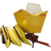 BERKO-025 - новая модель комбайна для уборки кукурузы в початках двухрядный прицепной фото