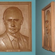 Портрет Путина фото