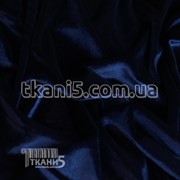 Ткань Стрейч бархат ( темно синий ) 2631 фотография