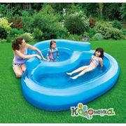 Summer Надувной семейный прозрачный бассейн Делюкс Спа (AM-P17-0113)
