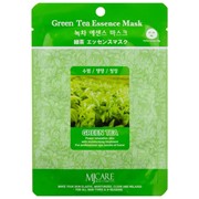 Маска тканевая для лица Зеленый чай Green Tea Essence Mask 23гр фотография