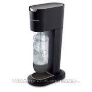 Сифон для газирования воды "SodaStream Genesis титан/серебро" + газовый баллон и фирменная бутылка
