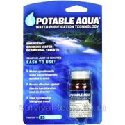Таблетки Potable Aqua Treatment (50шт) БЕЗ ХЛОРА фото