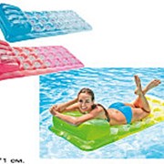 Матрац надувной для плавания цветной 58890 фото