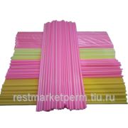 Палочки пластиковые для сахарной ваты разноцветные (100 шт.) фото
