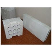 Блок силикатный стеновой рядовой с упаковкой 250*248*138 фото
