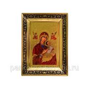 Икона на фарфоре «Богородица» фото