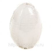 Свеча яйцо лепка 7/10см белая (785181) фото