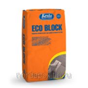 KESTO ECO BLOCK кладочно-клеевой раствор для блоков из ячеистого бетона фотография