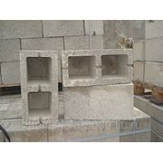 Блок бетонный строительный 40х20х20 2 пустоты